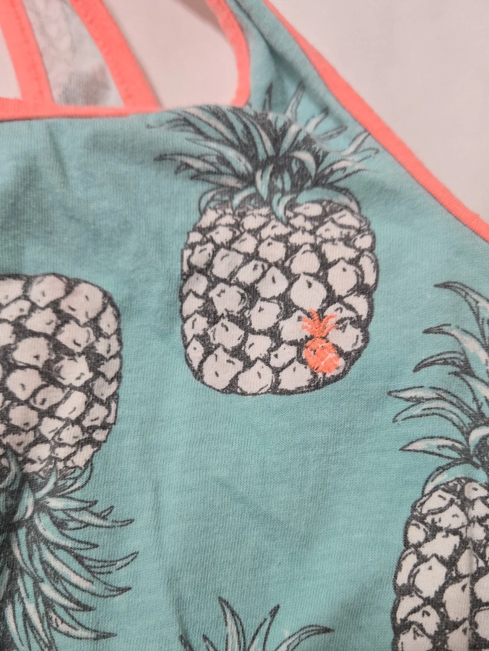 Vibrant Carter's Pineapple Play Jersey Sundress